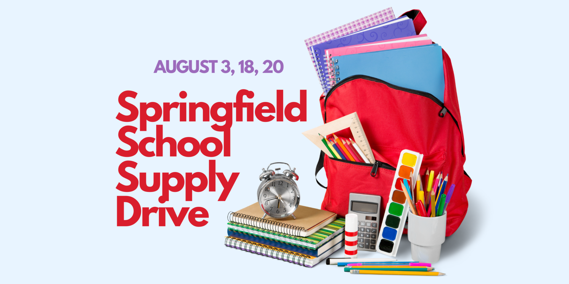 Springfield School Supply Drive Carter Plantation Golf Resort